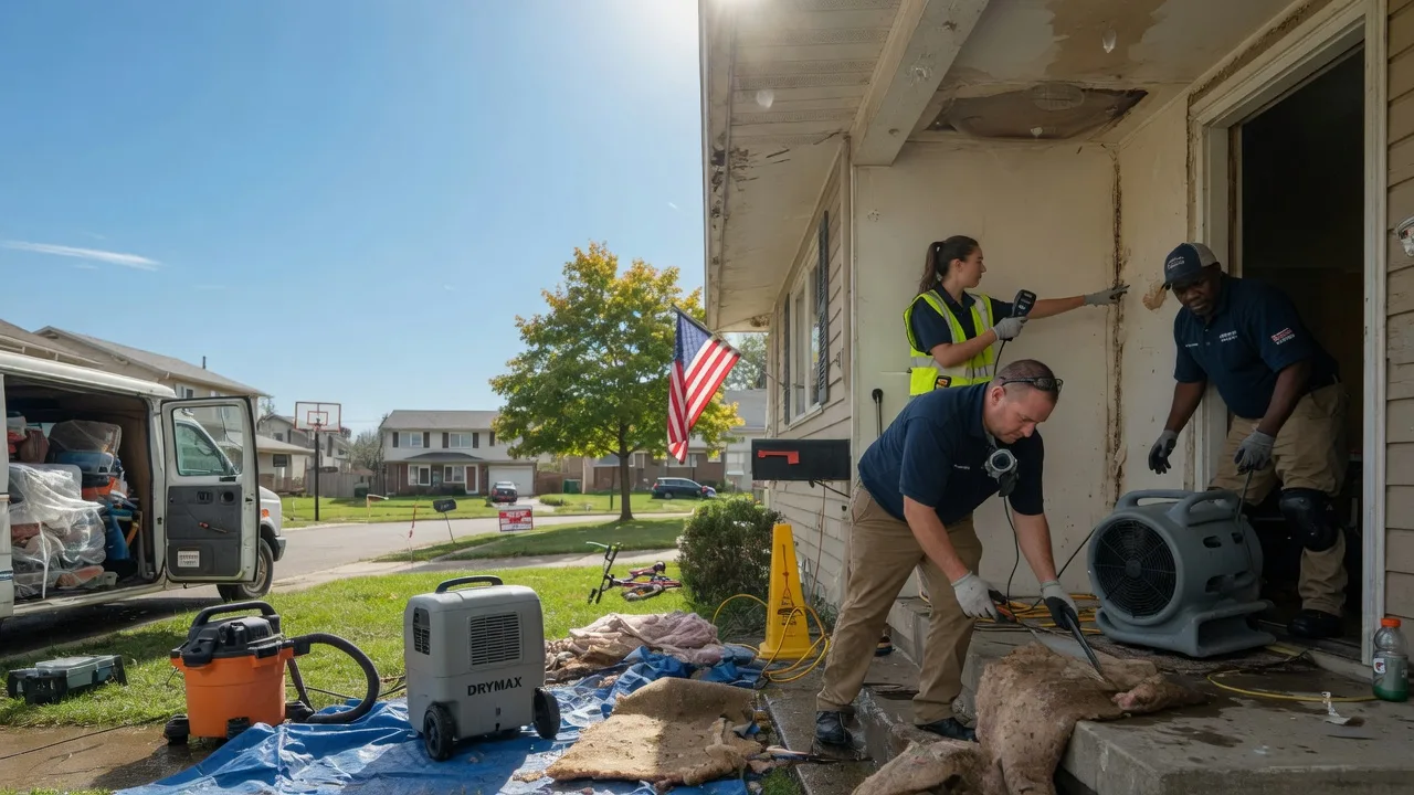 Water Damage Restoration in River Pines, CA near me